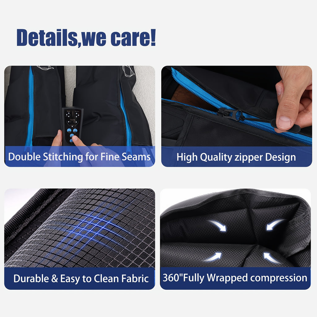 Full leg Massager System with Dynamic Compression Technology