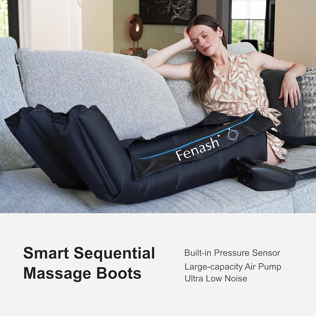 Full leg Massager System with Dynamic Compression Technology