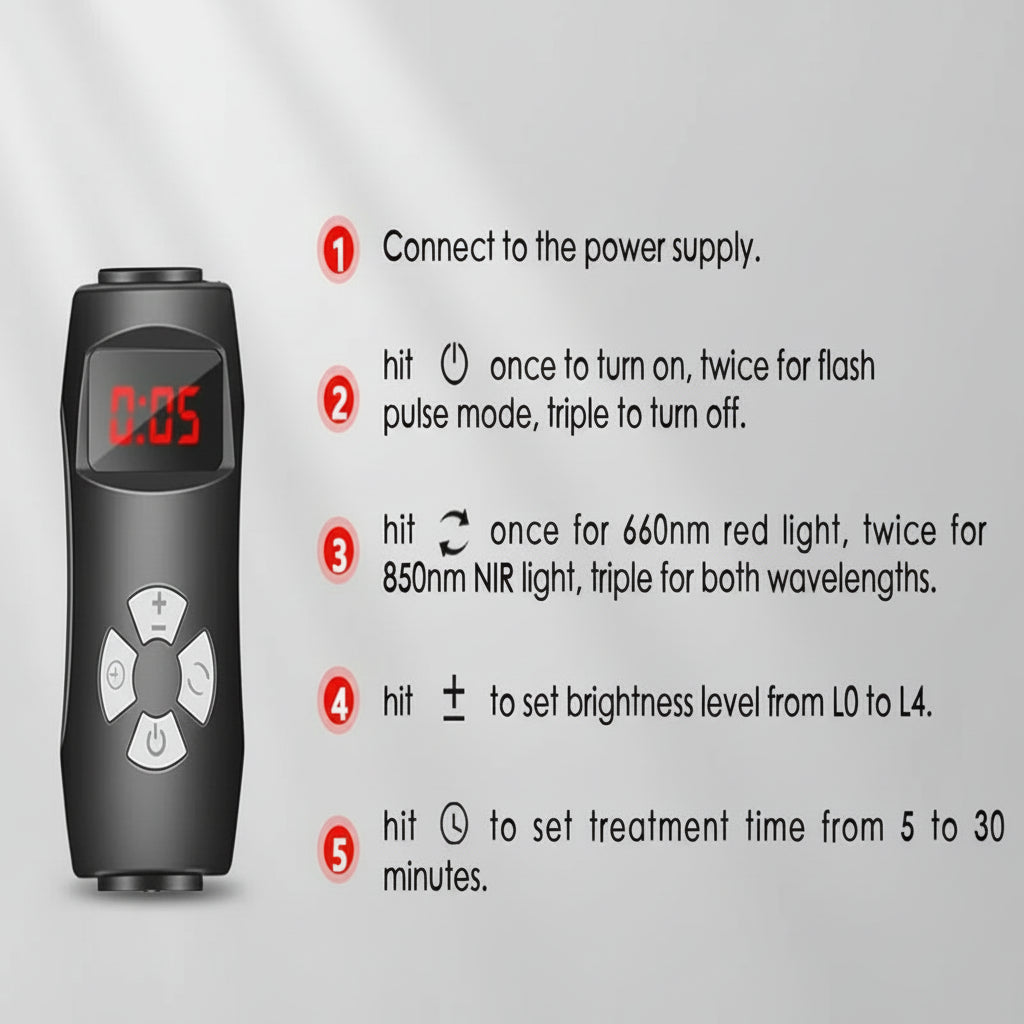 Near Infrared Light Panel Red Light Lamp with Adjustable Stand
