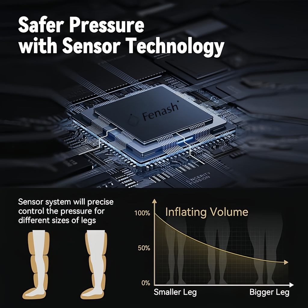 Full leg Massager System with Dynamic Compression Technology